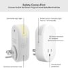 GuGar Smart Plug with Night Light, 16A Wi-Fi Socket Outlet Works with Alexa Google Home, No Hub Required, Timer Function, Dimmable LED Lights, App Remote Control Smart Home, FCC