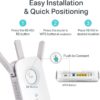 TP-Link - Wifi Extender AC1750 WiFi Extender (RE450), PCMag Editor's Choice, Up to 1750Mbps, Dual Band Wifi Range Extender, Internet Booster, Access Point, Extend Wifi Signal to Smart Home & Alexa Devices White